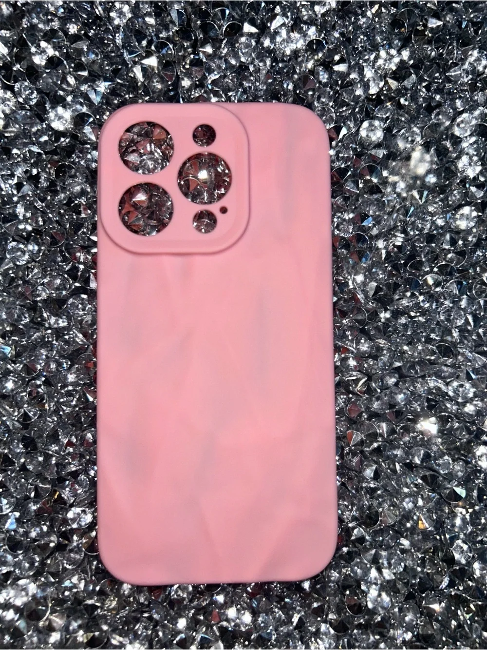 iPhone 15 pro Pink Silicone Phone Case - Soft Protective Cover